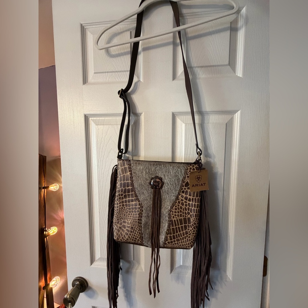 Ariat Crocodile Print Concealed Weapon Pocket NWT
